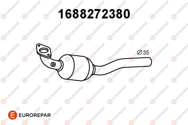 Katalysator EUROREPAR 1688272380
