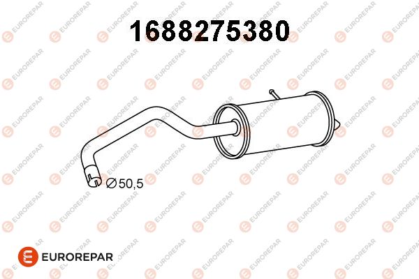 Endschalldämpfer EUROREPAR 1688275380