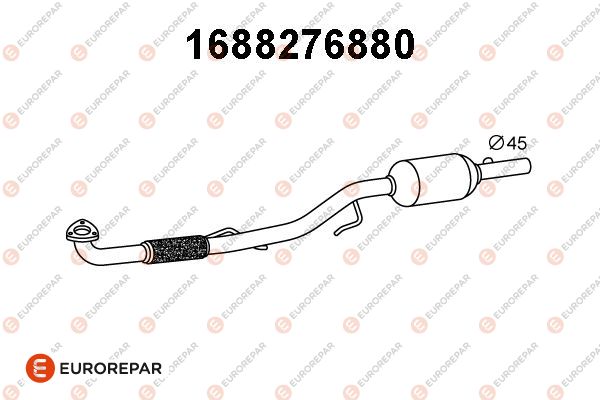 Katalysator EUROREPAR 1688276880
