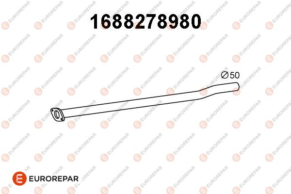 Abgasrohr EUROREPAR 1688278980