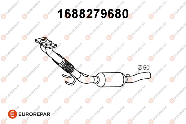 Katalysator EUROREPAR 1688279680