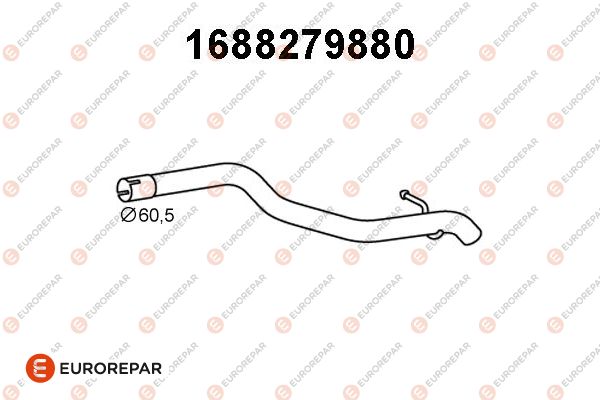 Abgasrohr EUROREPAR 1688279880