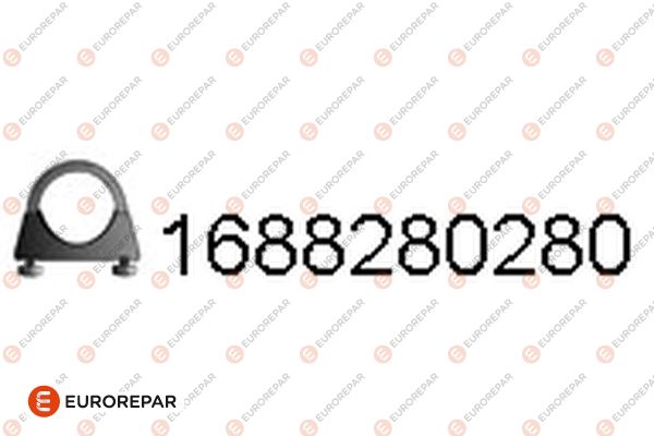 Klemmstück, Abgasanlage EUROREPAR 1688280280