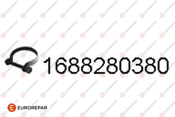 Klemmstück, Abgasanlage EUROREPAR 1688280380