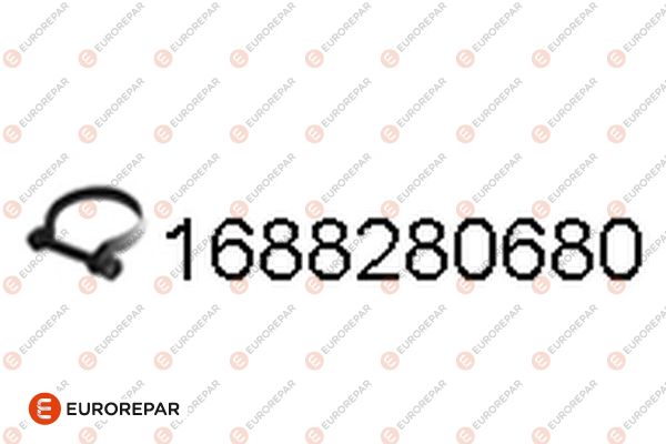 Klemmstück, Abgasanlage EUROREPAR 1688280680