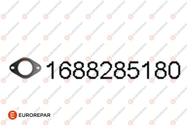 Dichtung, Abgasrohr EUROREPAR 1688285180