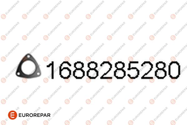 Dichtung, Abgasrohr EUROREPAR 1688285280