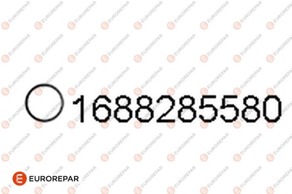 Dichtring, Abgasrohr EUROREPAR 1688285580