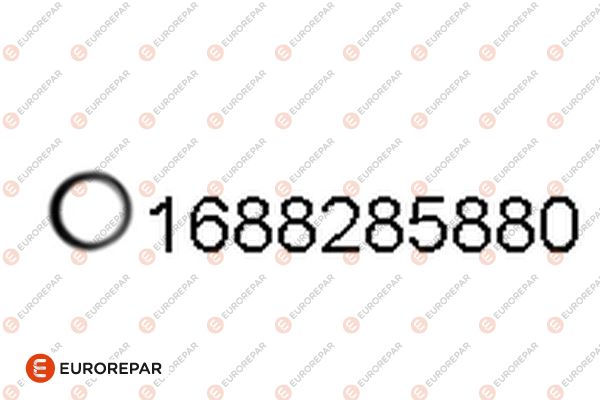 Dichtung, Abgasrohr EUROREPAR 1688285880