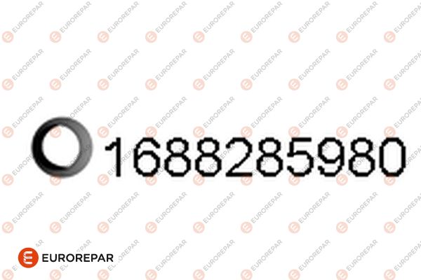 Dichtring, Abgasrohr EUROREPAR 1688285980