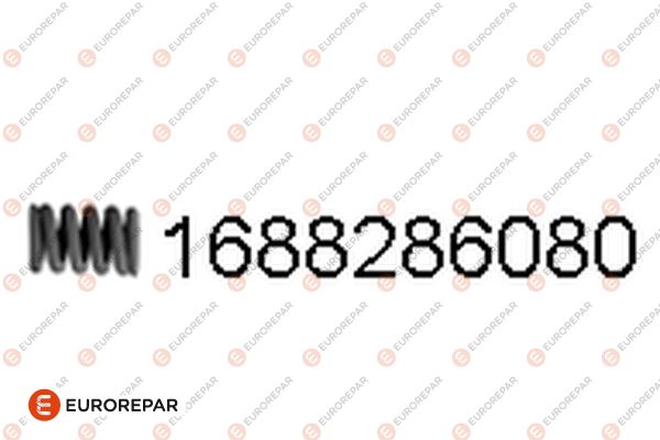 Feder, Abgasrohr EUROREPAR 1688286080