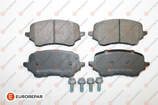 Bremsbelagsatz, Scheibenbremse EUROREPAR 1689801180
