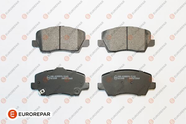 Bremsbelagsatz, Scheibenbremse EUROREPAR 1689807880