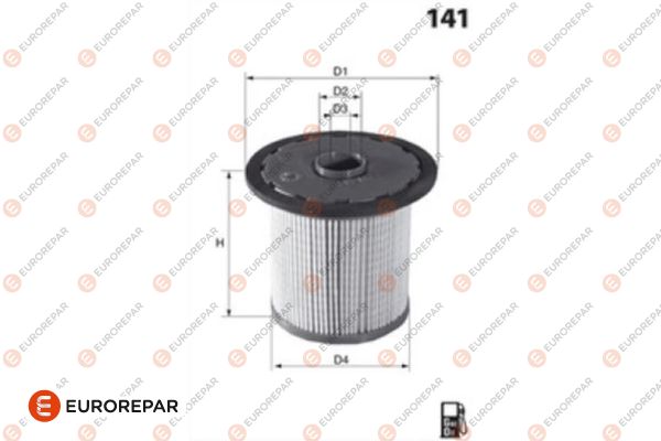 Kraftstofffilter EUROREPAR 1694143180