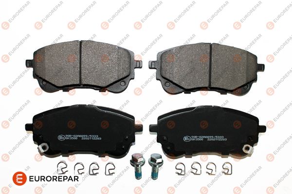 Bremsbelagsatz, Scheibenbremse