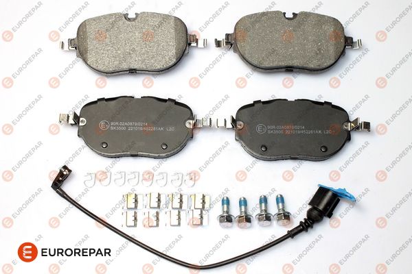 Bremsbelagsatz, Scheibenbremse EUROREPAR 1697649480