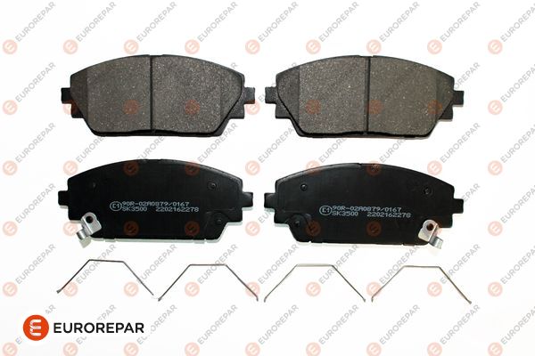 Bremsbelagsatz, Scheibenbremse