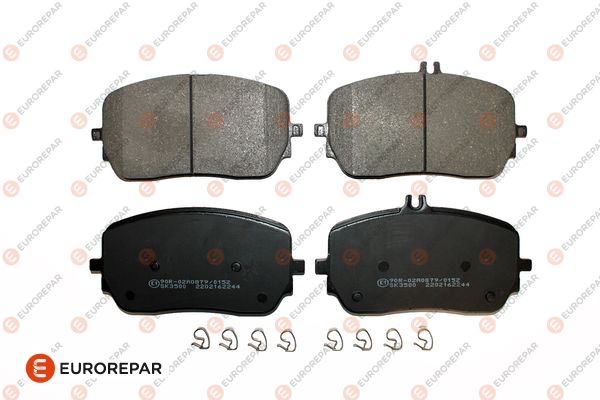 Bremsbelagsatz, Scheibenbremse