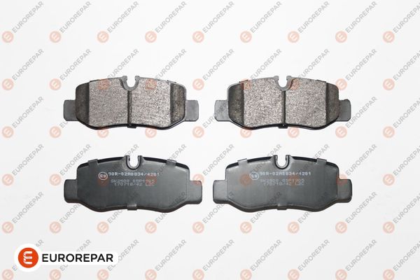 Bremsbelagsatz, Scheibenbremse