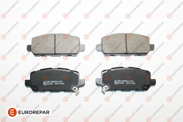 Bremsbelagsatz, Scheibenbremse