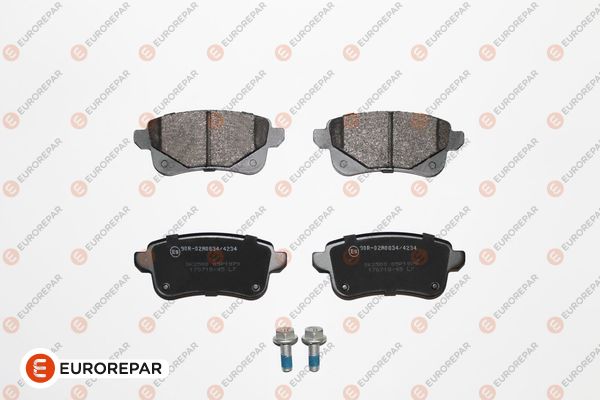 Bremsbelagsatz, Scheibenbremse