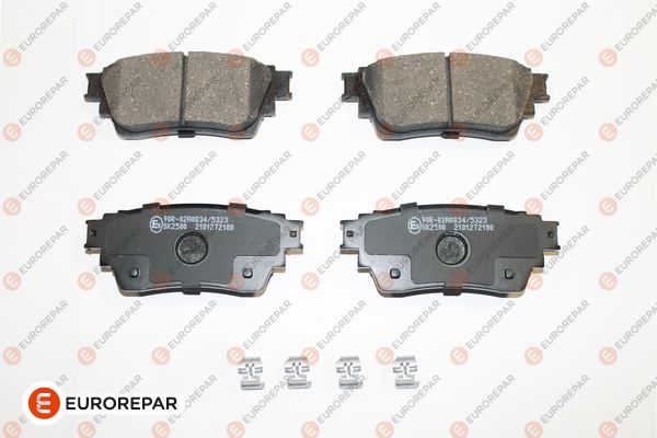 Bremsbelagsatz, Scheibenbremse