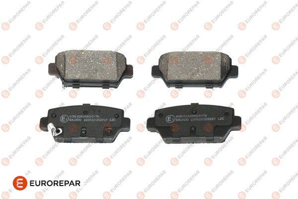 Bremsbelagsatz, Scheibenbremse