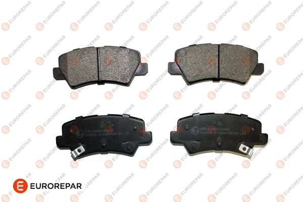 Bremsbelagsatz, Scheibenbremse EUROREPAR 1697651380