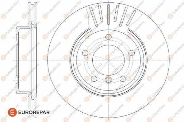Bremsscheibe EUROREPAR 1618885680