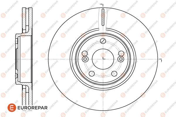 Bremsscheibe EUROREPAR 1618887980