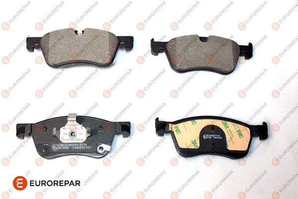 Bremsbelagsatz, Scheibenbremse EUROREPAR 6507789980