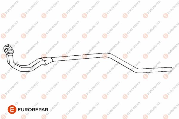 Abgasrohr EUROREPAR E12831J