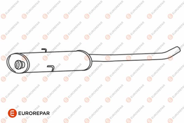 Vorschalldämpfer EUROREPAR E12856A