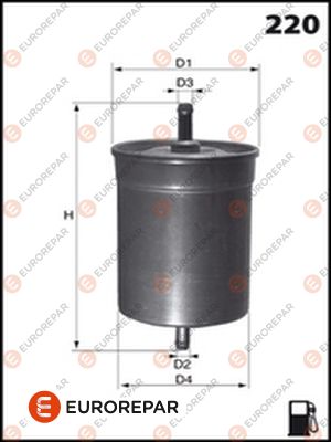Kraftstofffilter EUROREPAR E145055