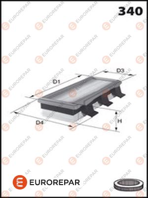 Luftfilter EUROREPAR E147026