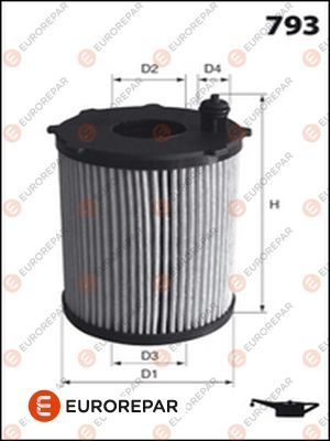 Ölfilter EUROREPAR E149250