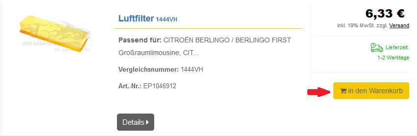 Richtig bestellen