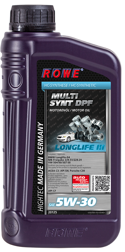 Rowe Motoröl 900908