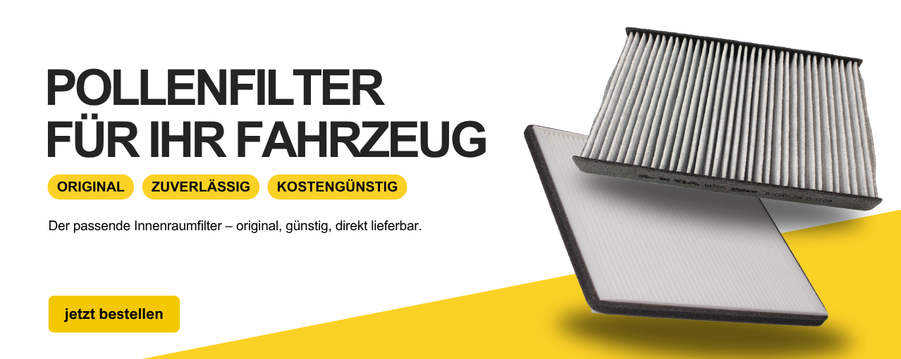 Unsere Empfehlung: Original Pollenfilter