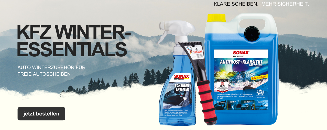 Unsere Empfehlung: Winterzubehör