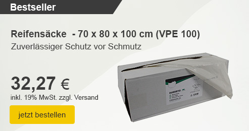 Unser Bestseller: Reifentasche (VPE100)