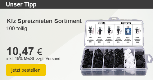 Spreiznieten Sortiment