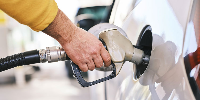 Tanken eines Fahrzeugs